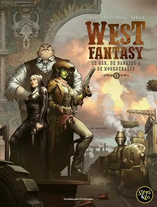 Fabrieksprijs West Fantasy HC 4 – De ork, de bankier & de moordenares