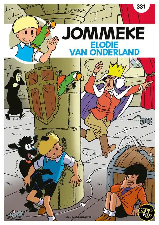 Jommeke 331 – Elodie van Onderland Hete Deal