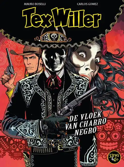 Merkproduct Tex Willer – Kleur 19 – De Vloek van Charro Negro