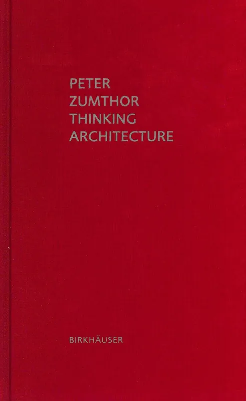 Gratis Verzending THINKING ARCHITECTURE