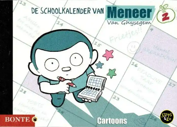 Meneer Van Ghysegem 2 – De schoolkalender van Meneer Van Ghysegem Shop Nu