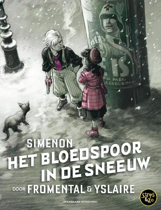 Finale Uitverkoop Het bloedspoor in de sneeuw