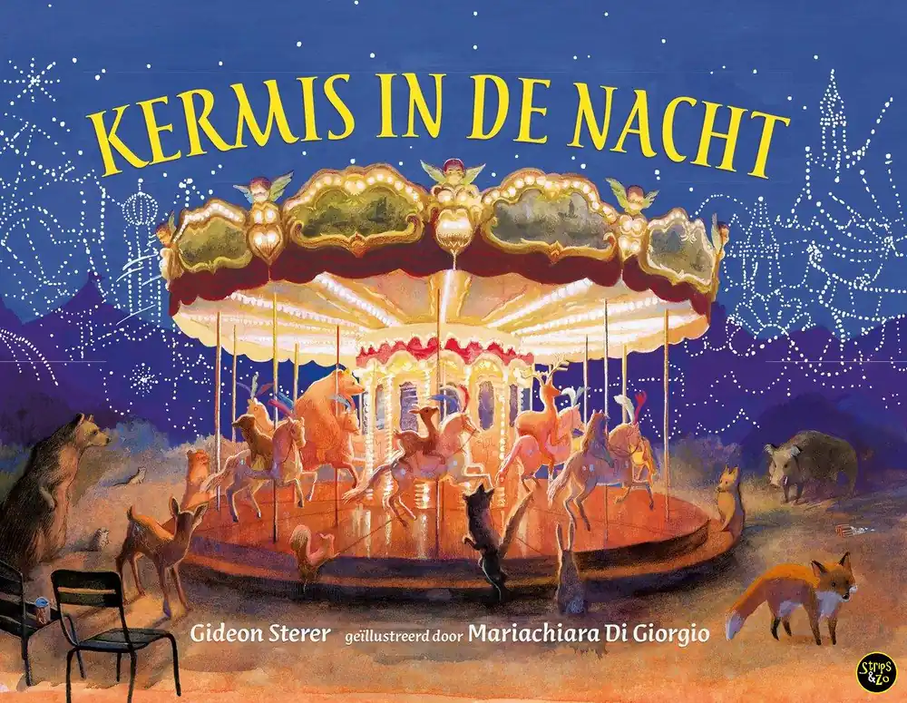 Populair Kermis in de nacht