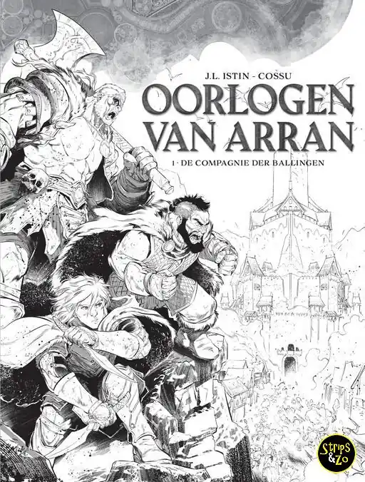 Oorlogen van Arran Zwart/Wit 1 – De compagnie der ballingen Express Levering