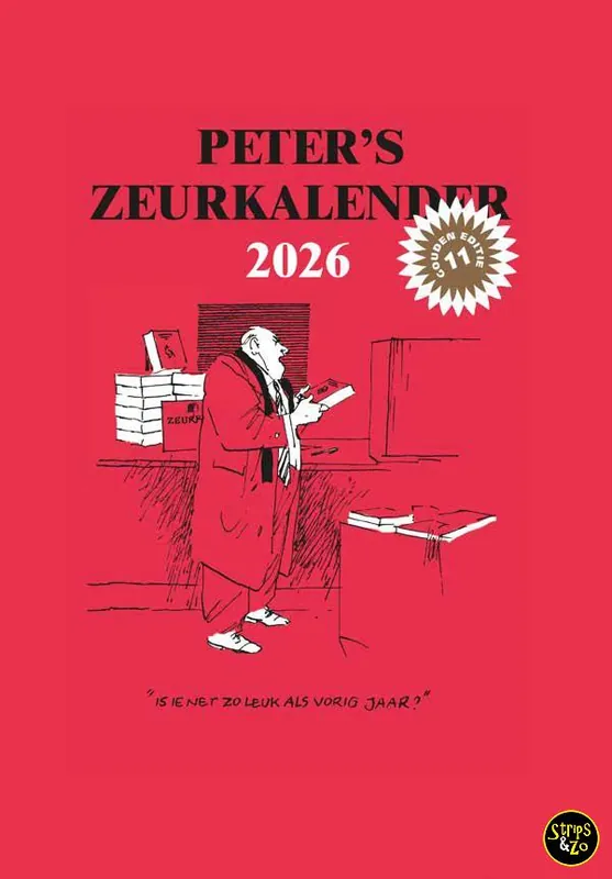 Voordeelprijs Peter's zeurkalender 2026