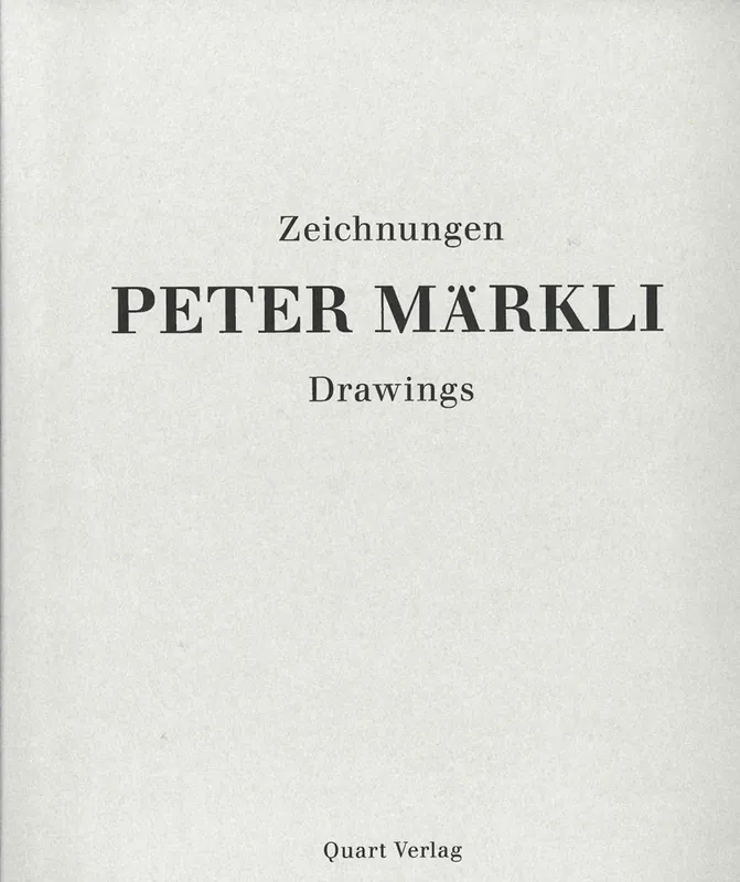 Peter Märkli. Zeichnungen - Drawings Shop Nu