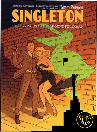 Snelle Levering Collectie Henri Vernes 2 – Singleton – Rendez-vous in De Groene Pelikaan