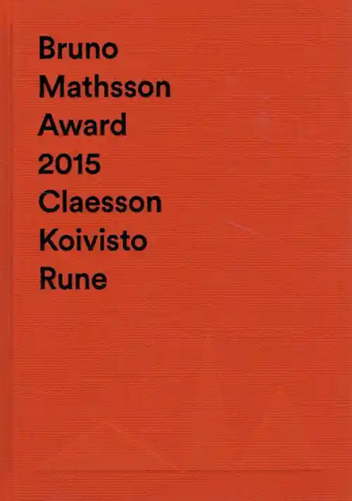 Bruno Mathsson Award 2015 - Claesson Koivisto Rune Shop Nu