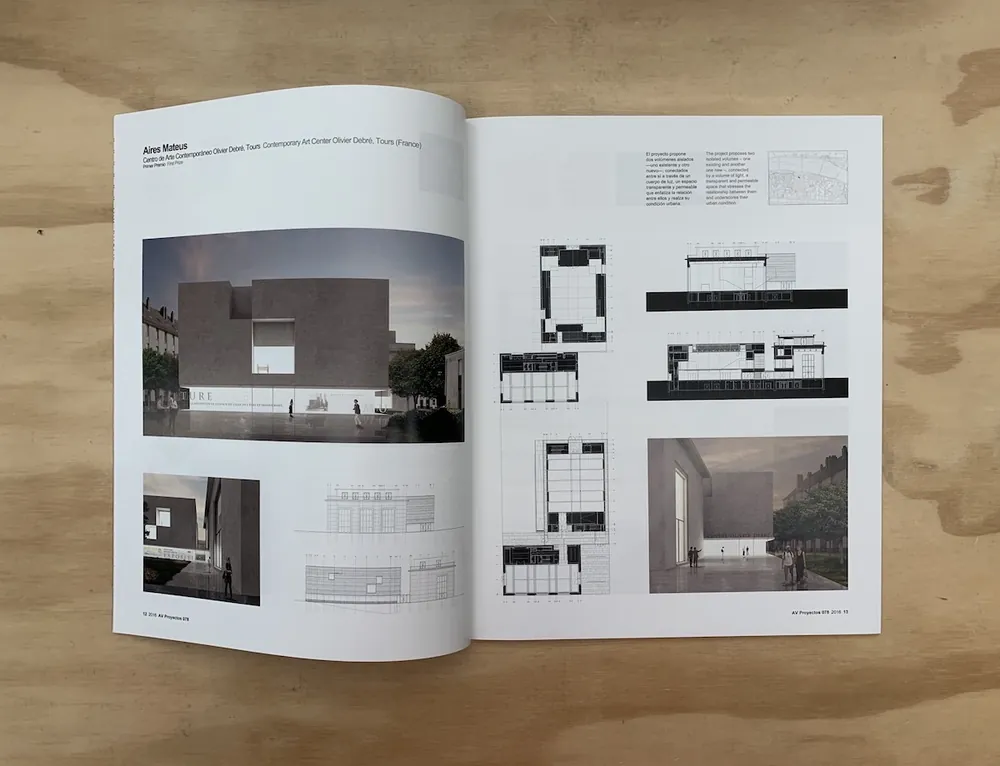 Merkproduct AV Proyectos 078. Dossier Aires Mateus