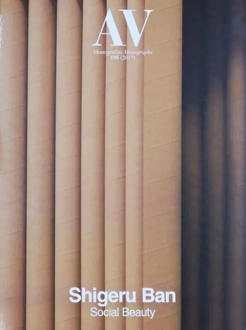 AV Monographs 195. Shigeru Ban Goedkoop