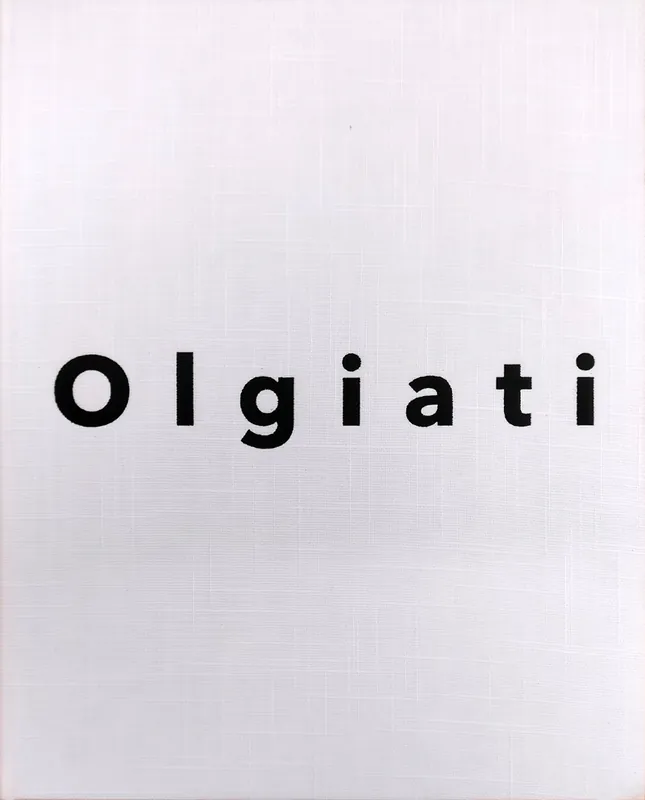 Valerio Olgiati 2009-2017 Finale Uitverkoop