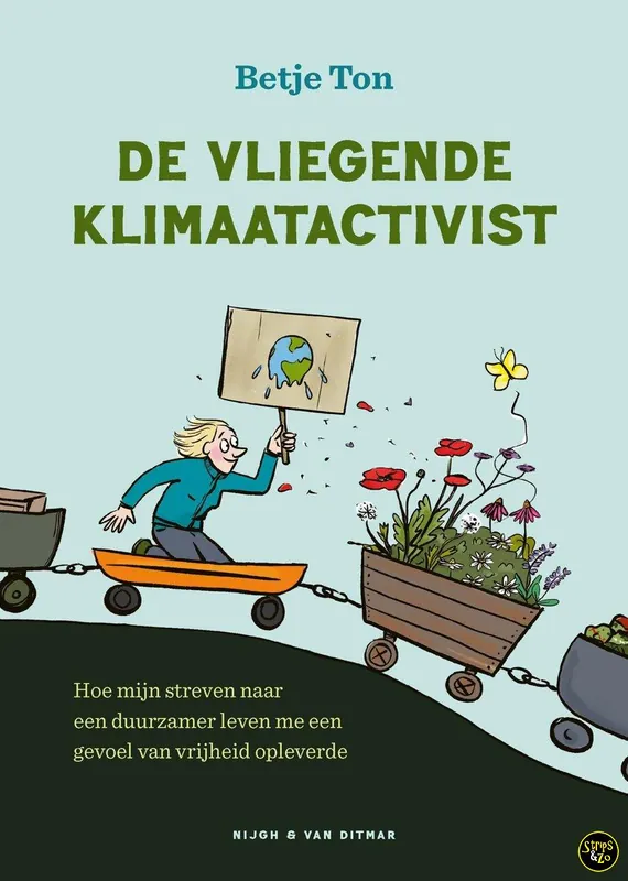 Merkproduct De vliegende klimaatactivist