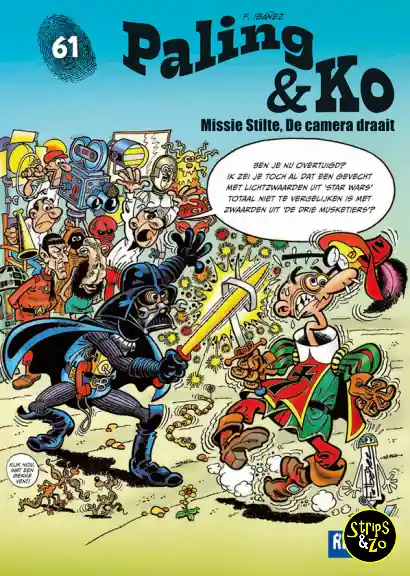 Paling & Ko 61 – Missie Stilte, De camera draait Seizoensaanbieding