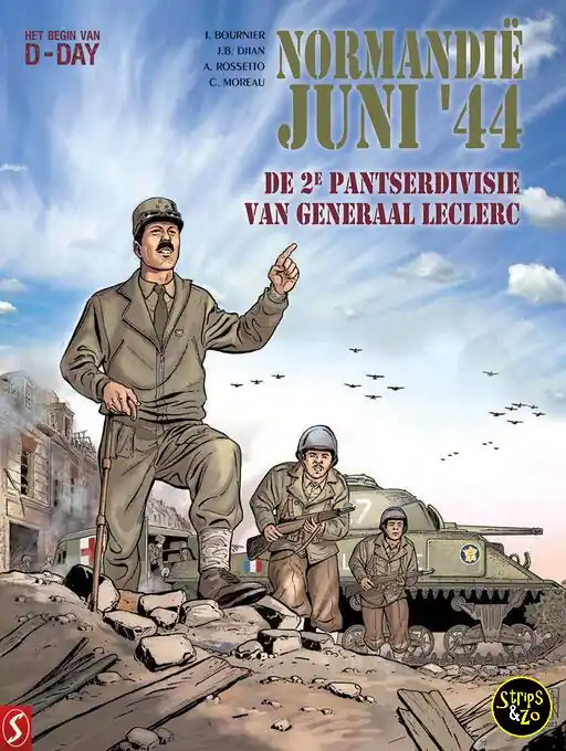 Normandie juni 44 10 – De 2de pantserdivisie van generaal Leclerc Bestseller