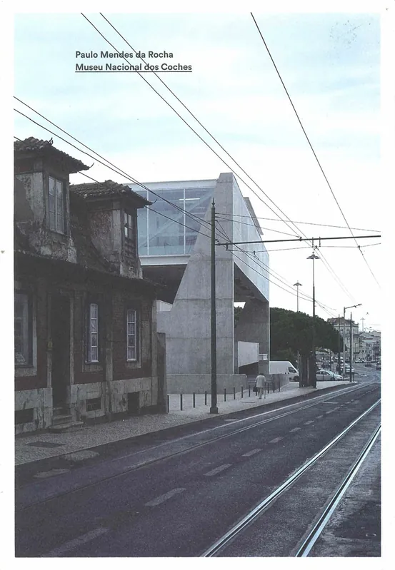 Paulo Mendes da Rocha. Museu Nacional dos Coches Dagaanbieding