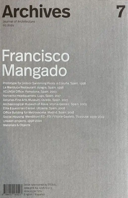 Archives 7. Francisco Mangado Voordeelprijs
