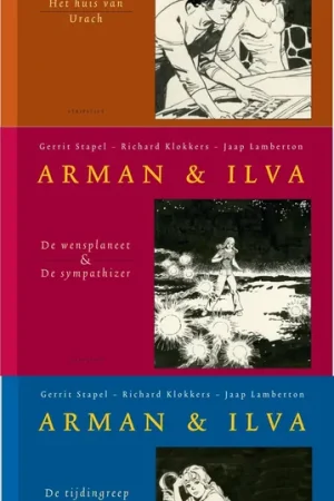 Arman & Ilva (Gerrit Stapel) set van 3 boeken Lage Kosten