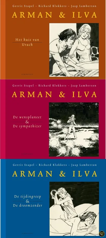 Arman & Ilva (Gerrit Stapel) set van 3 boeken Lage Kosten