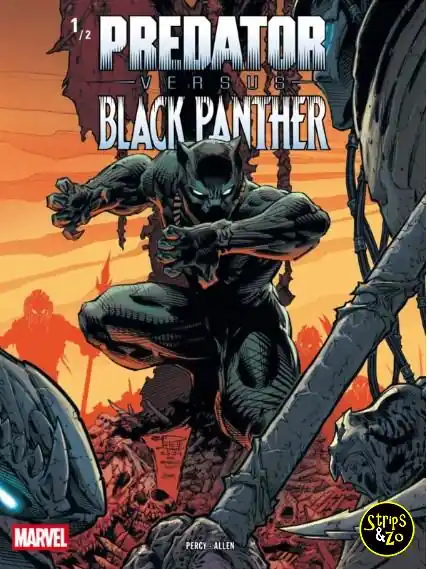 Koop Online Predator vs Black Panther 1 (variant cover)