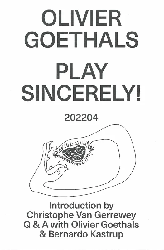 Populair OLIVIER GOETHALS. PLAY SINCERELY!
