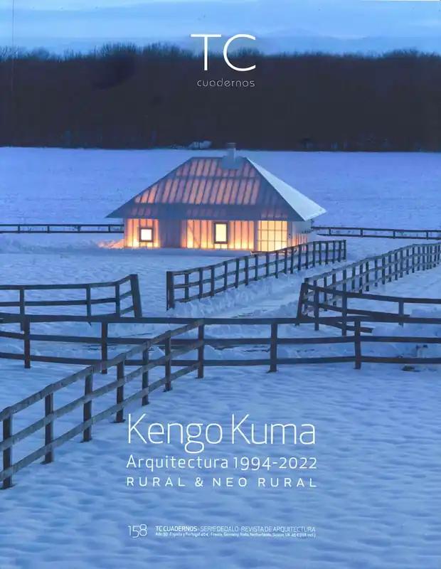 Weekendaanbieding TC cuadernos 158. Kengo Kuma. Works 1994-2022