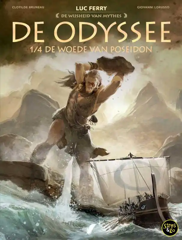 De wijsheid van mythes HC 17 – De Odyssee 1 – De woede van Poseidon Snelle Levering