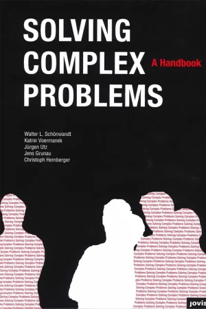 Weekendaanbieding SOLVING COMPLEX PROBLEMS