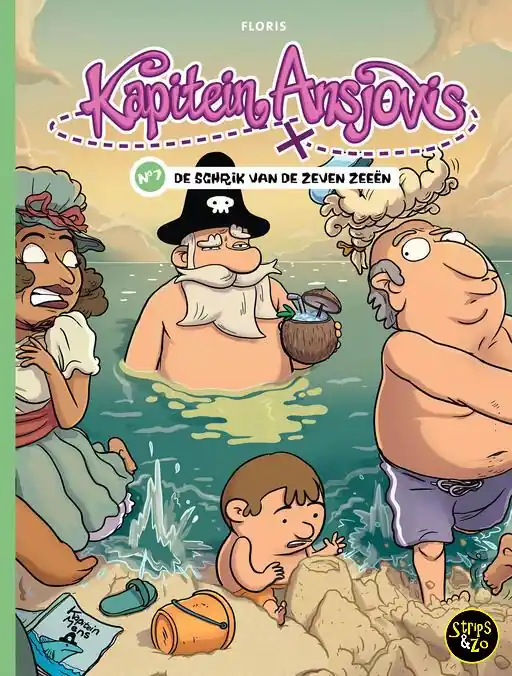 Fabrieksprijs Kapitein Ansjovis 7 – De schrik van de zeven zeeën