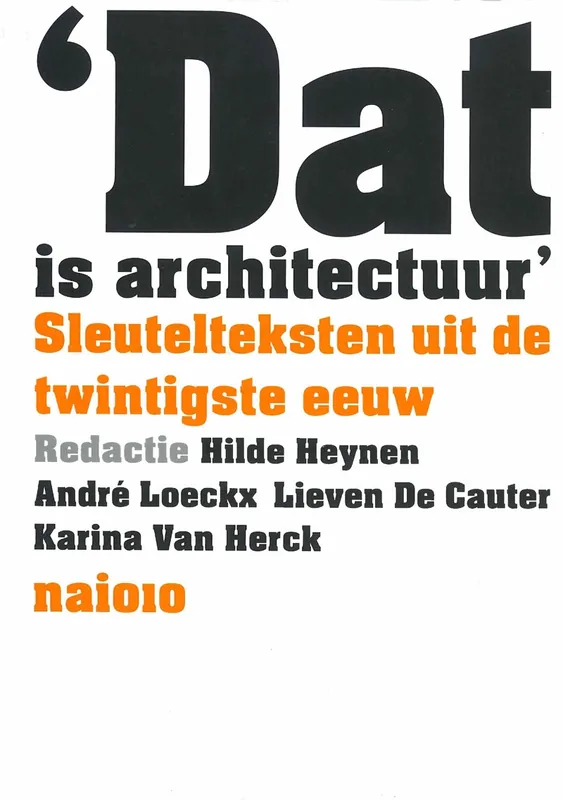 Dat is architectuur Korting