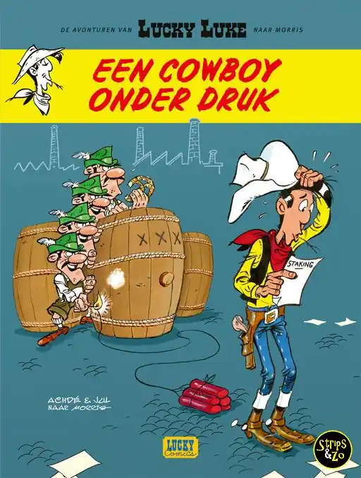 Lucky Luke – De avonturen van 11 – Een cowboy onder druk Lage Prijs