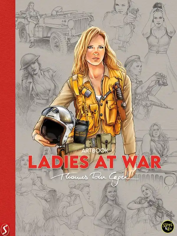 Snelle Levering Artbook Thomas Du Caju – Ladies at war Collectors Edition