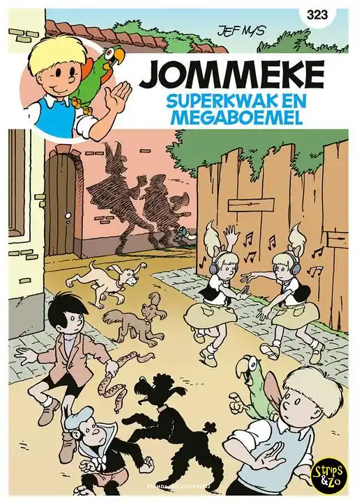 Laatste Versie Jommeke 323 – Superkwak en Megaboemel