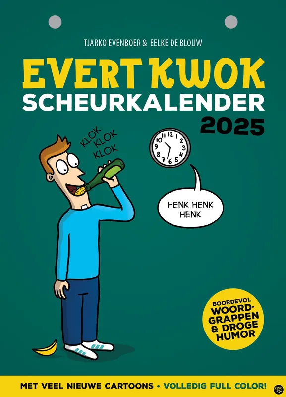 Direct Beschikbaar Evert Kwok scheurkalender 2025