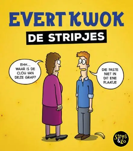 Evert kwok – De stripjes Merkproduct