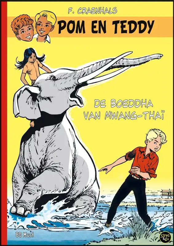 Op = Op Pom en Teddy 9 – De boeddha van Mwang-Thaï