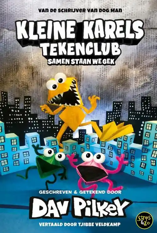 Kleine Karels tekenclub 4 – Samen staan we gek Actieprijs
