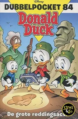 Favoriet Donald Duck – Dubbelpocket 84 – De grote reddingsactie