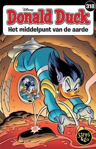 Premium Donald Duck – Pocket 3e reeks 318 – Het middelpunt van de aarde