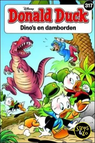 Weekendaanbieding Donald Duck – Pocket 3e reeks 317 – Dino's en damborden