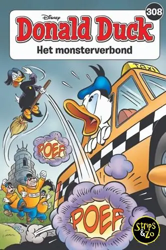Op = Op Donald Duck – Pocket 3e reeks 308 – Het monsterverbond