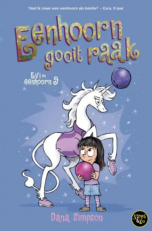 Evi en Eenhoorn 9 – Eenhoorn gooit raak Direct Beschikbaar