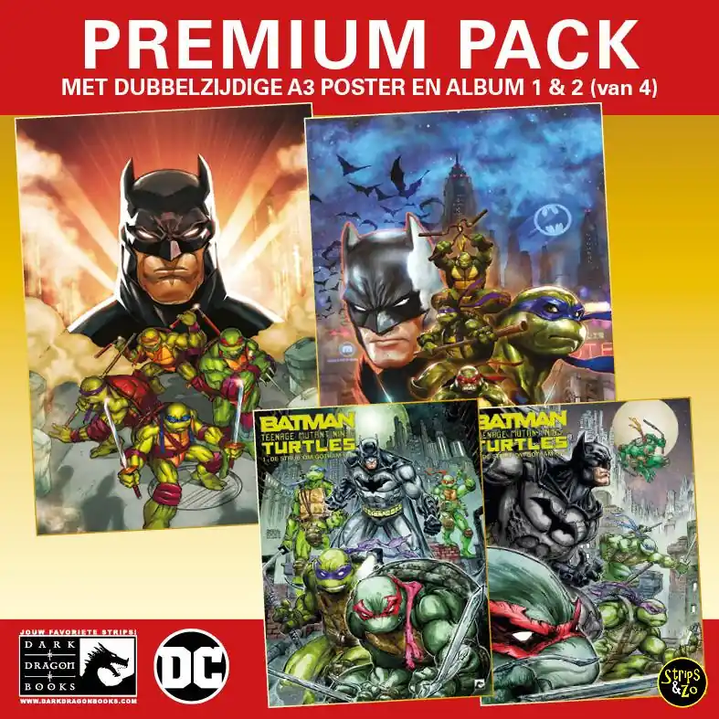 Batman TMNT 2 – Strijd om Gotham City 1+2 Premium Pack Actieprijs