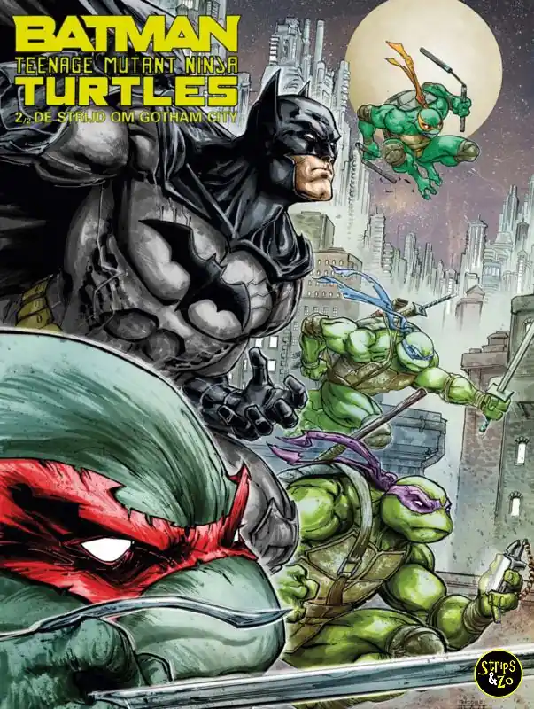 Hoge Kwaliteit Batman TMNT 2 – Strijd om Gotham City 2