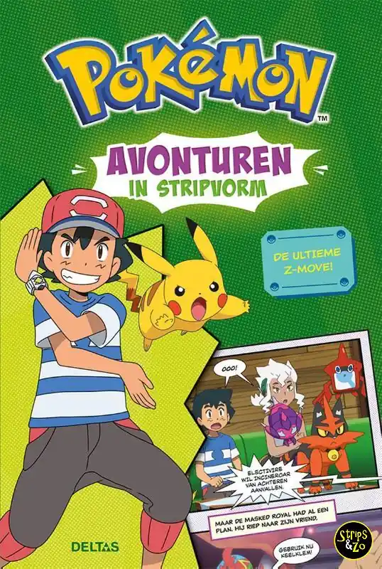 Pokemon Strip 1 – De ultieme z-move! Hoge Kwaliteit