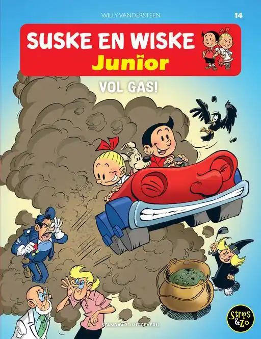 Exclusieve Aanbieding Suske en Wiske Junior 14 – Vol gas!