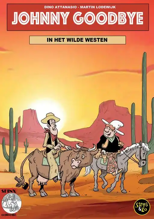Voordeelprijs Sfinx collectie 10 – Johnny Goodbye – In het Wilde Westen