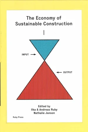 Weekendaanbieding The Economy of Sustainable Construction