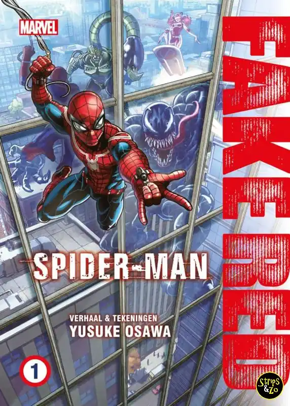 Uitverkoop Spider-Man – Fake Red 1