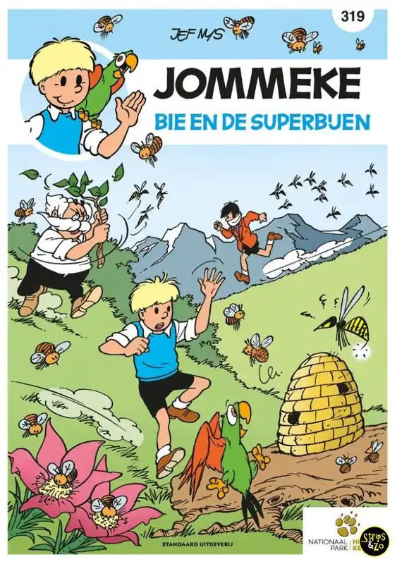 Betaalbaar Jommeke 319 – Bie en de superbijen (Nationaal Park Hoge Kempen)