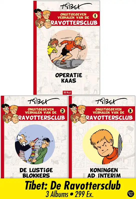 Direct Beschikbaar De Ravottersclub PACK 1-3